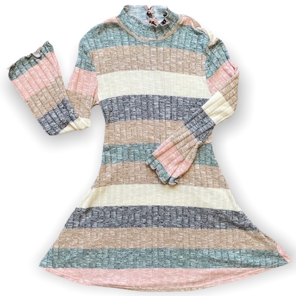 ART CLASS MOCK NECK DRESS